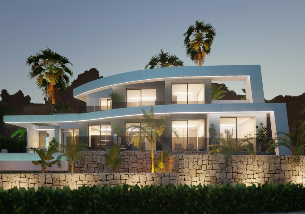 Obra nueva - Villa - Benidorm - Playa de La Fustera