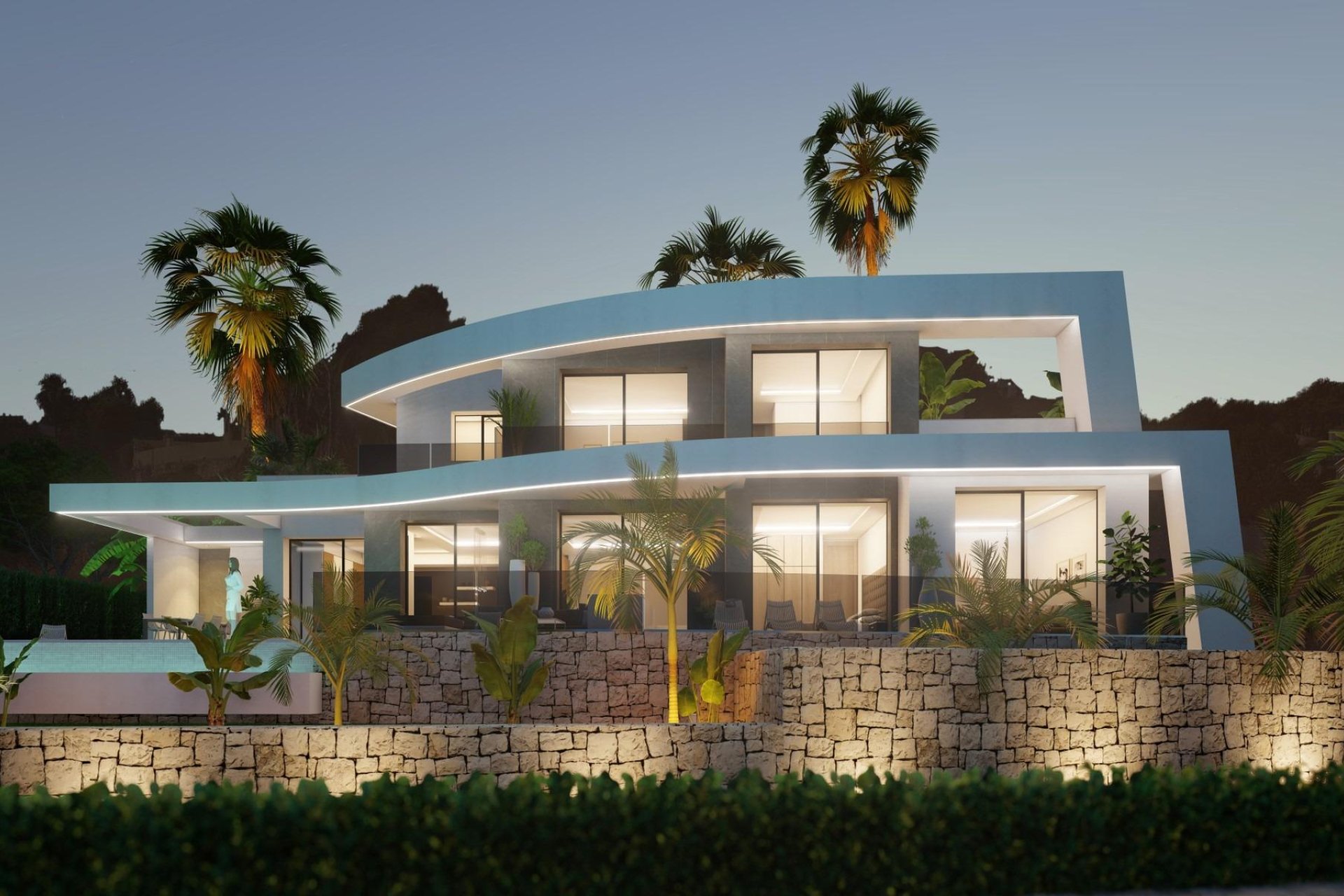 Obra nueva - Villa - Benidorm - Playa de La Fustera