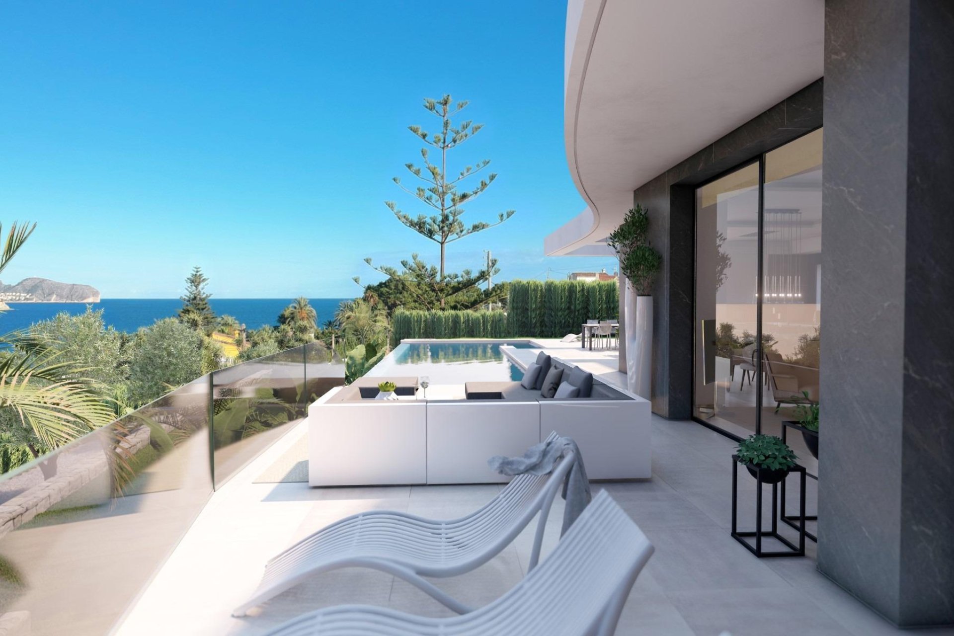 Obra nueva - Villa - Benidorm - Playa de La Fustera