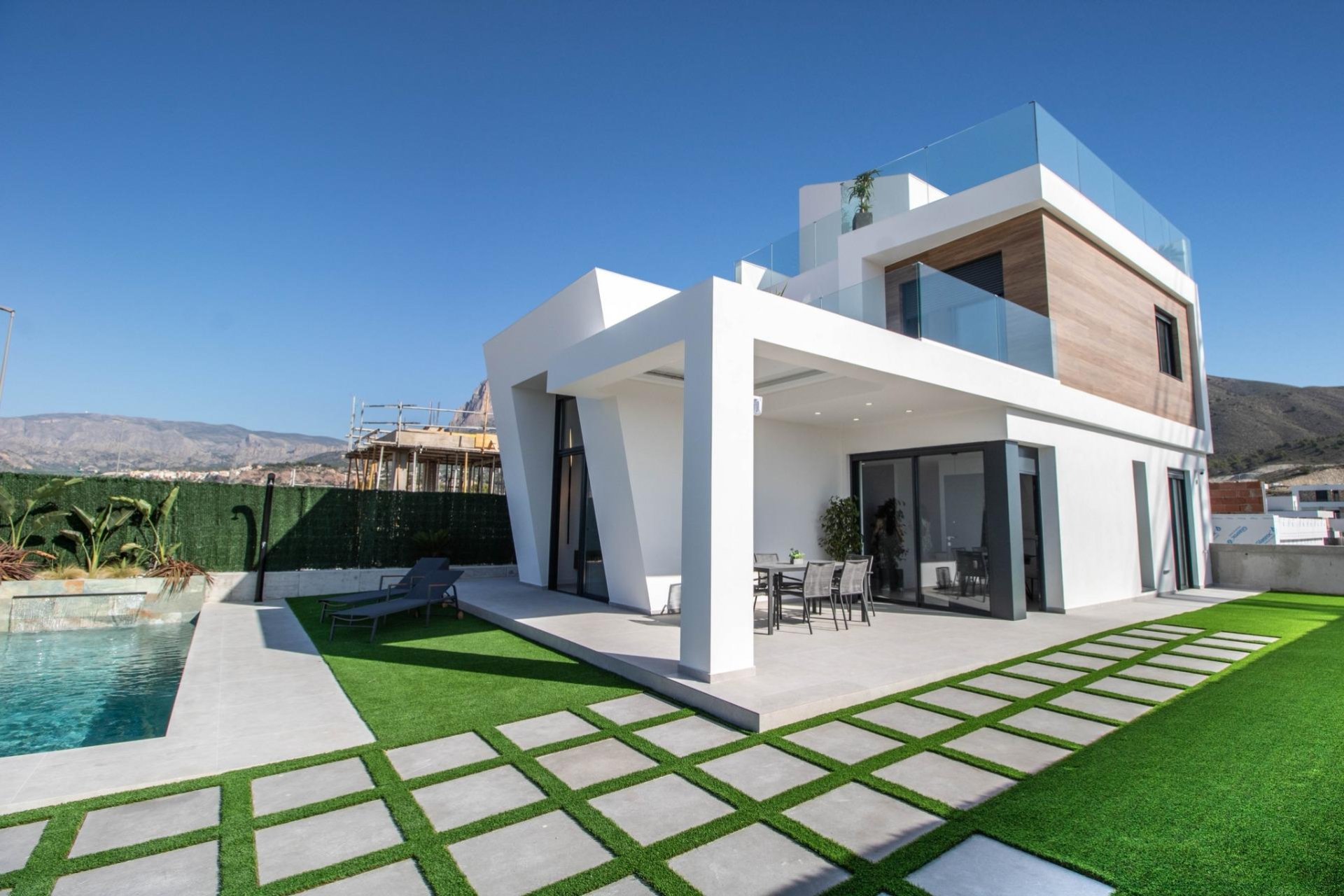 Obra nueva - Villa - Benidorm - Puig Campana Golf