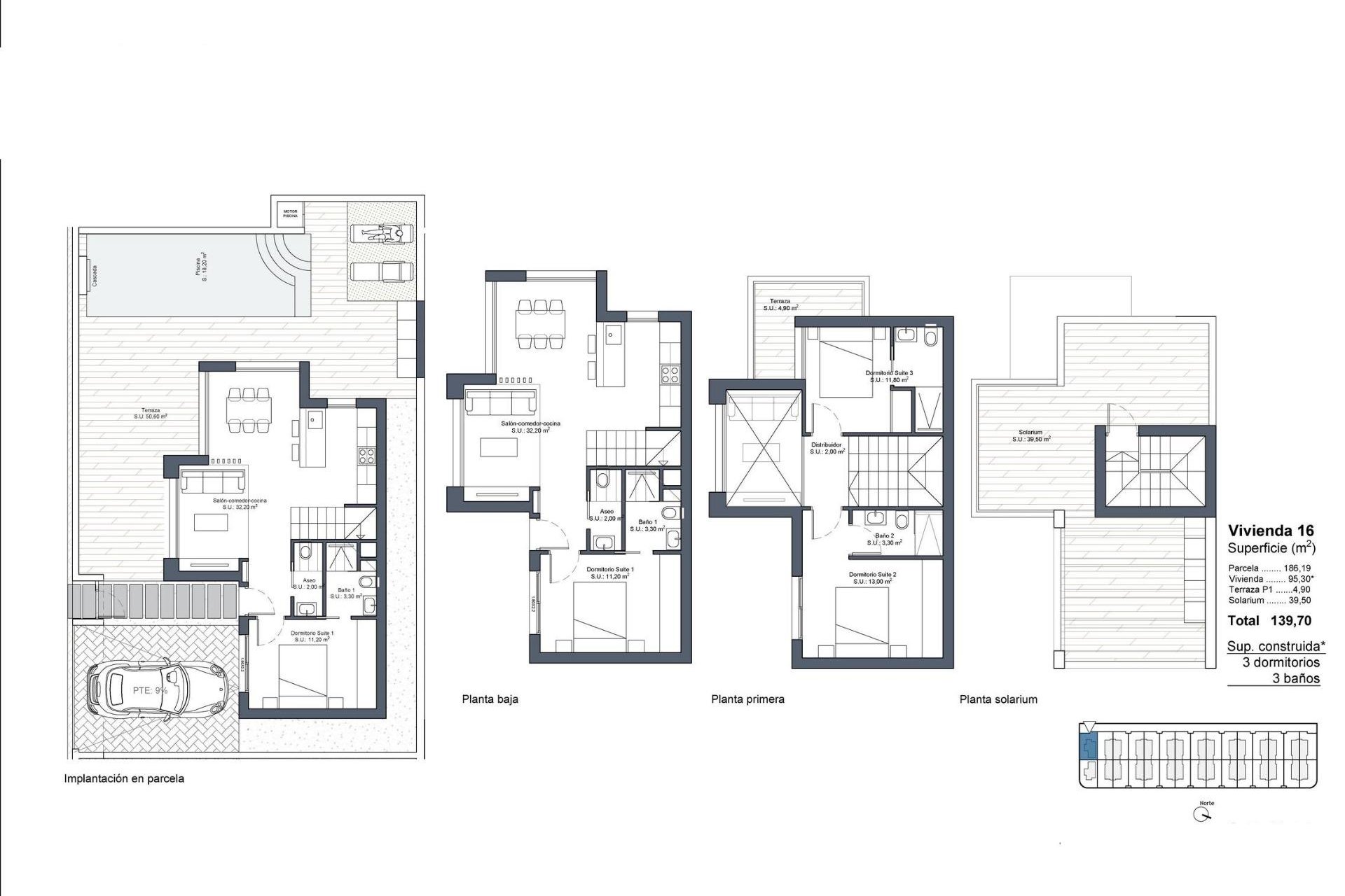 Obra nueva - Villa - Ciudad Quesada - Rojales - Lo Marabú