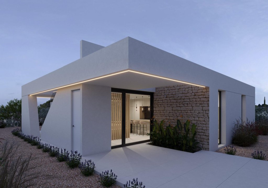 Obra nueva - Villa - Fuente Álamo - Hacienda del Alamo