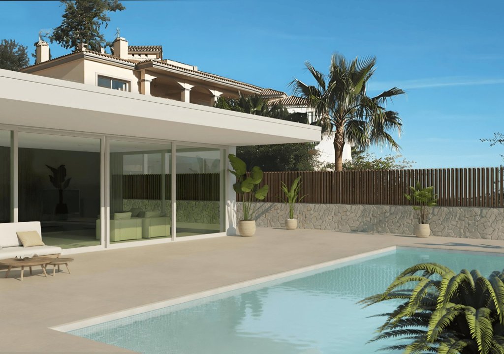 Obra nueva - Villa - Las Lagunas de Mijas