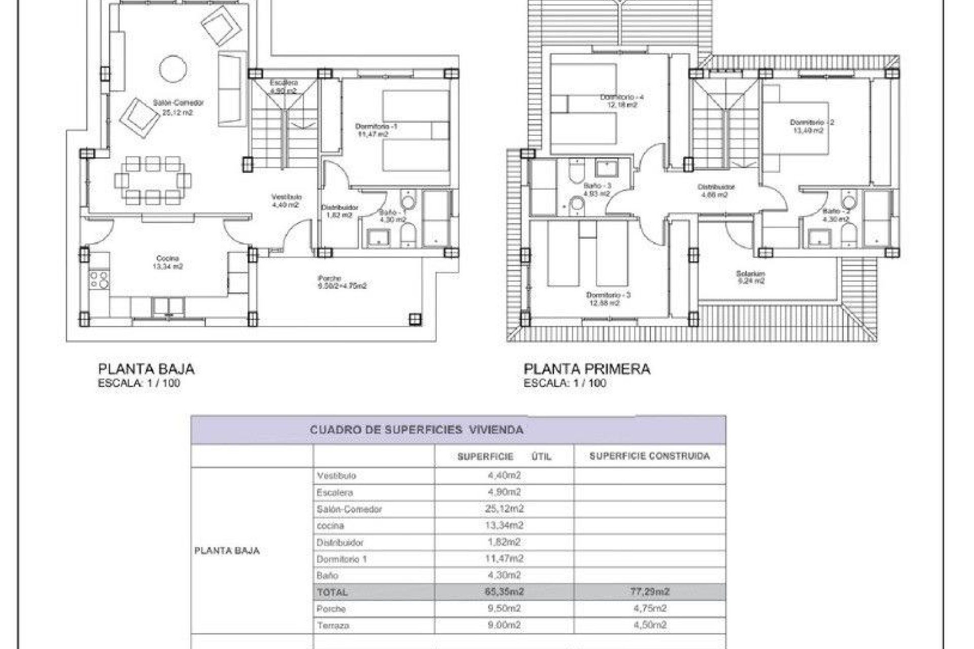 Obra nueva - Villa - Lorca - Purias