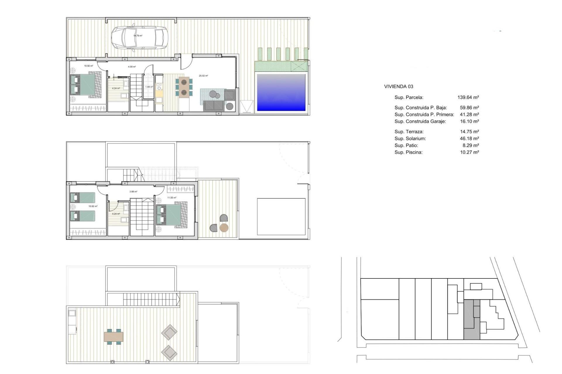 Obra nueva - Villa - Los Alcázares - La Concha