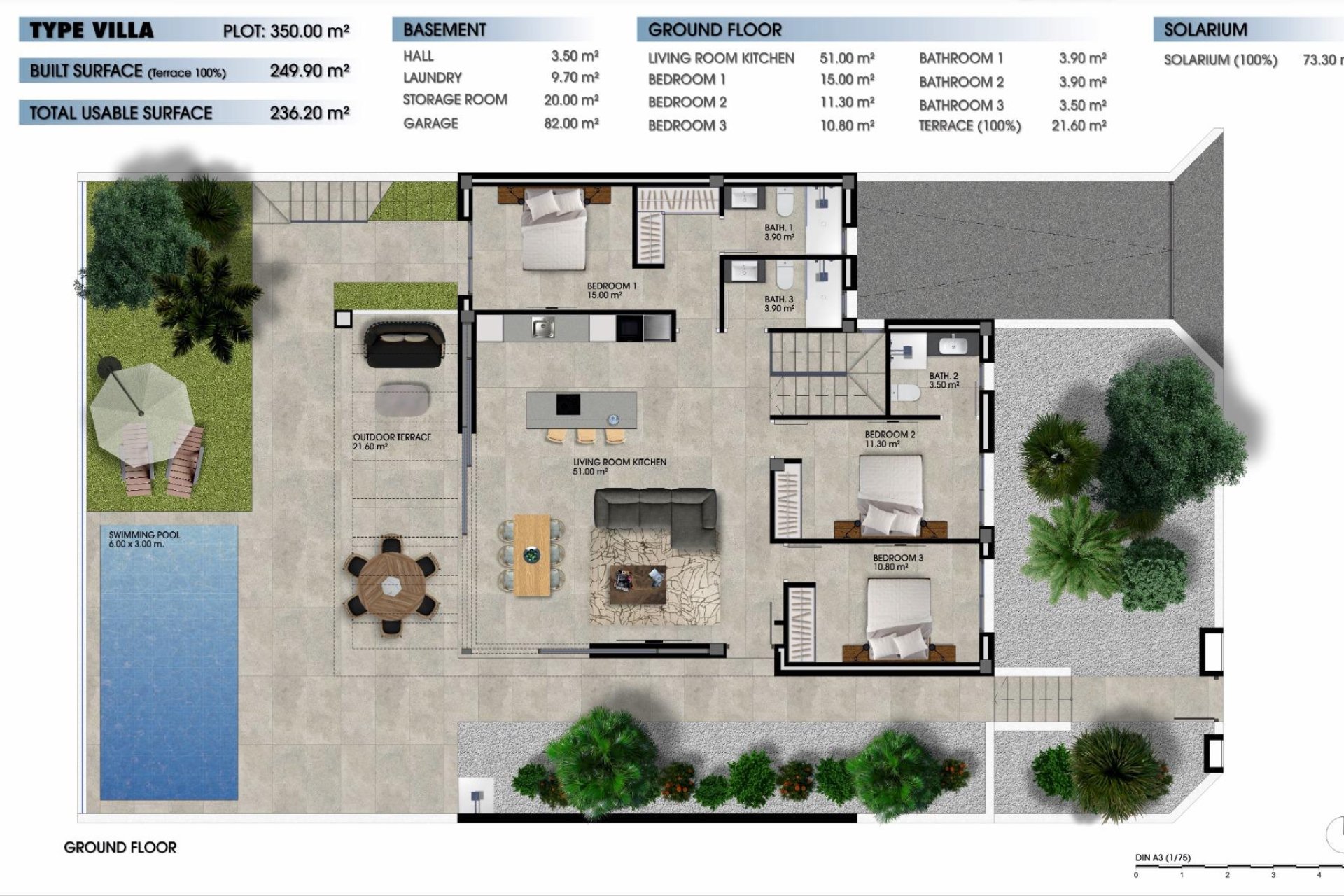 Obra nueva - Villa - Los Alcázares - La Serena Golf