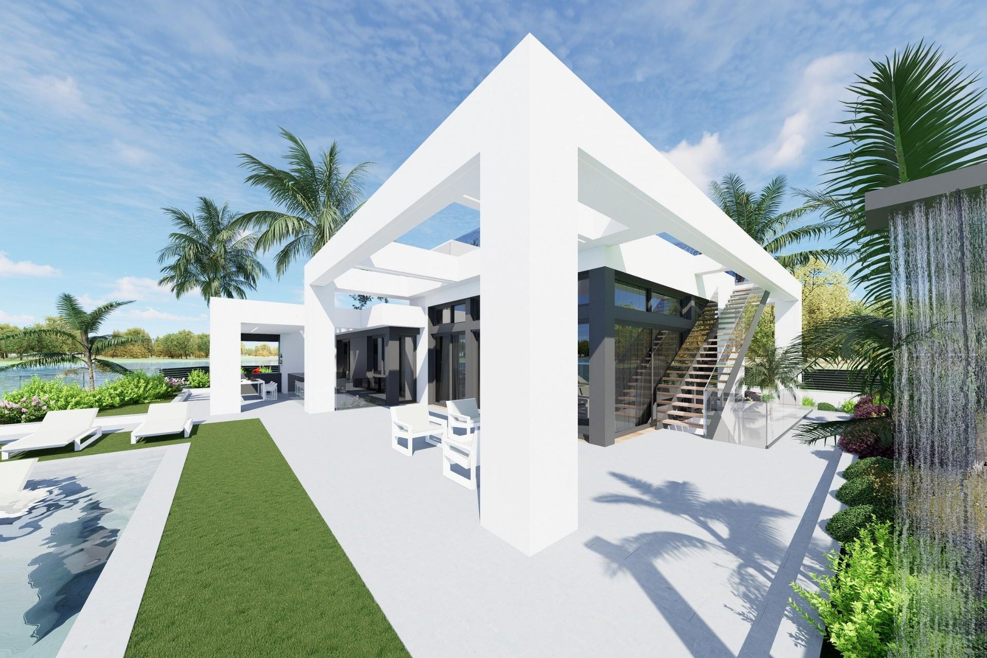 Obra nueva - Villa - Los Alcázares - Santa Rosalia Lake and Life Resort