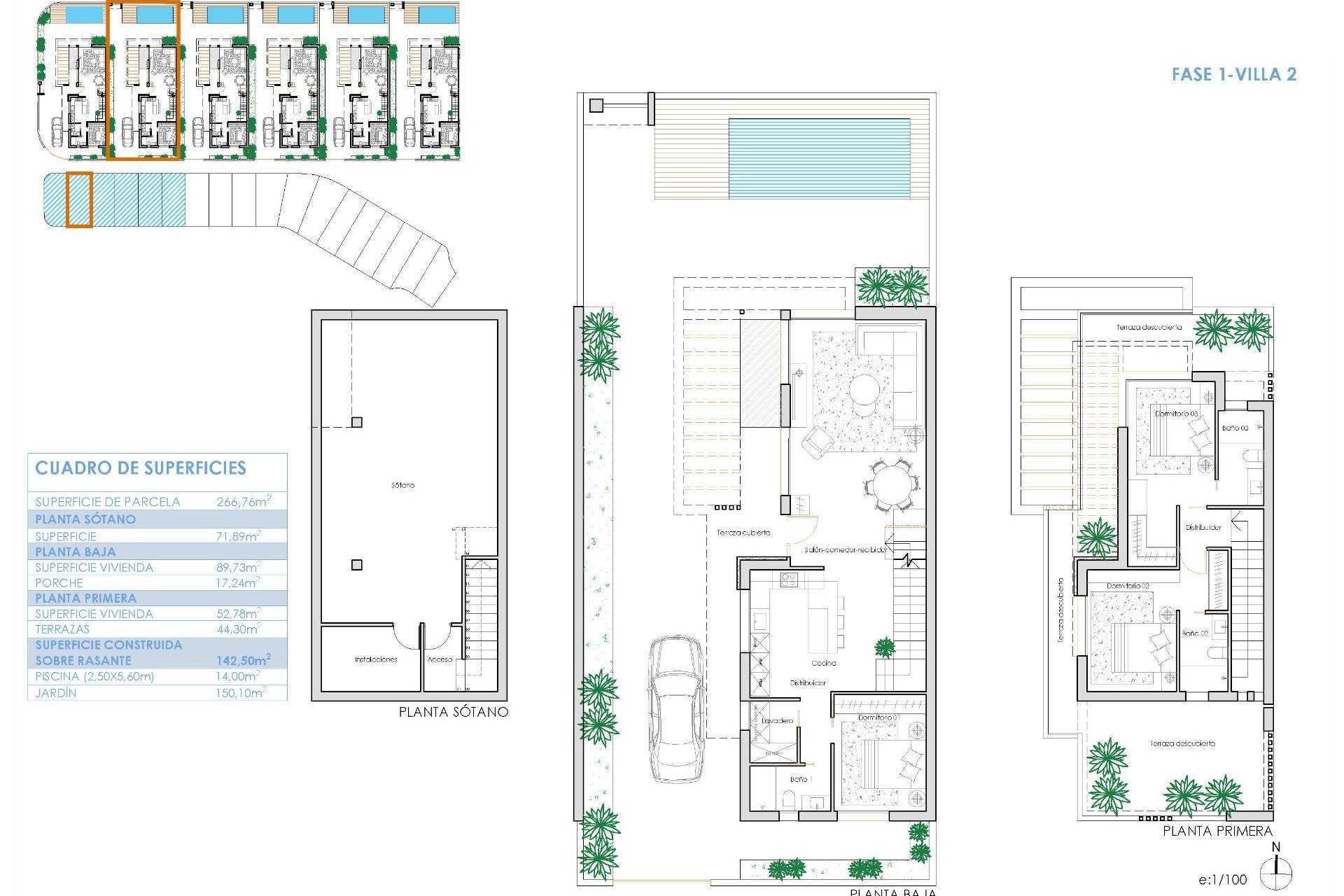 Obra nueva - Villa - Los Alcázares - Santa Rosalia Lake and Life Resort