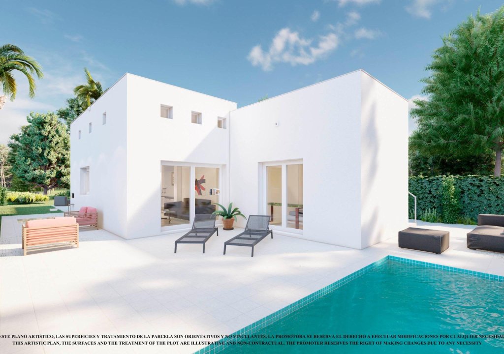 Obra nueva - Villa - Los Alcázares - Serena Golf