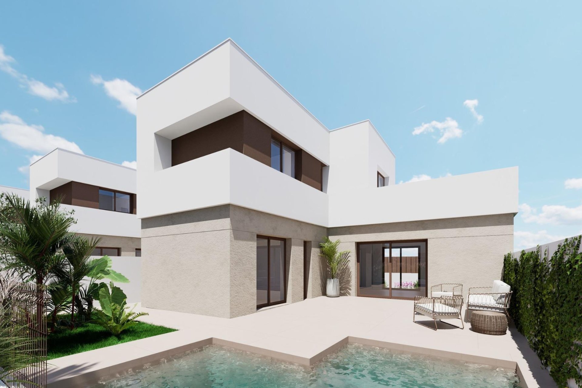 Obra nueva - Villa - Los Alcázares - Serena Golf