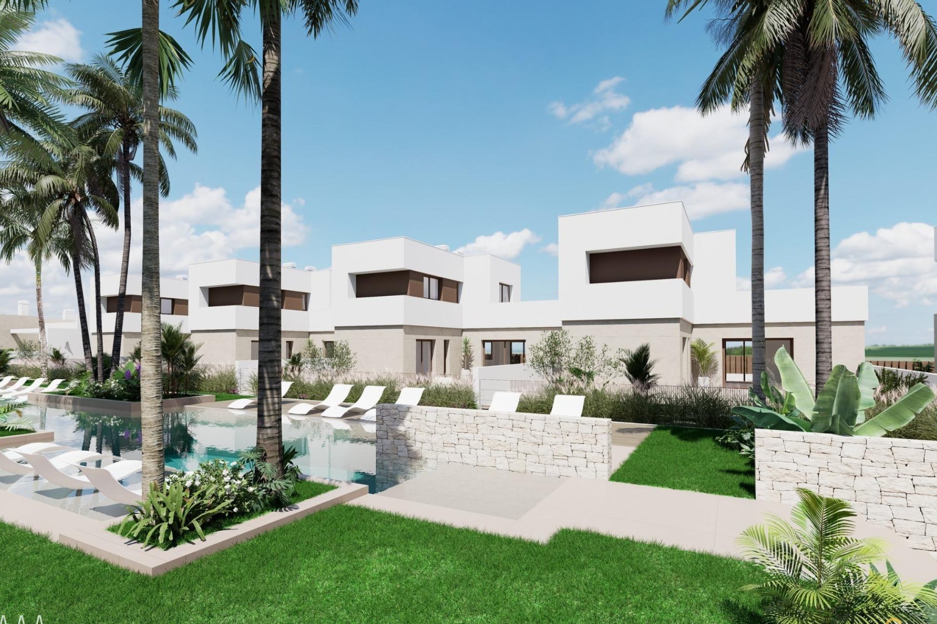 Obra nueva - Villa - Los Alcázares - Serena Golf