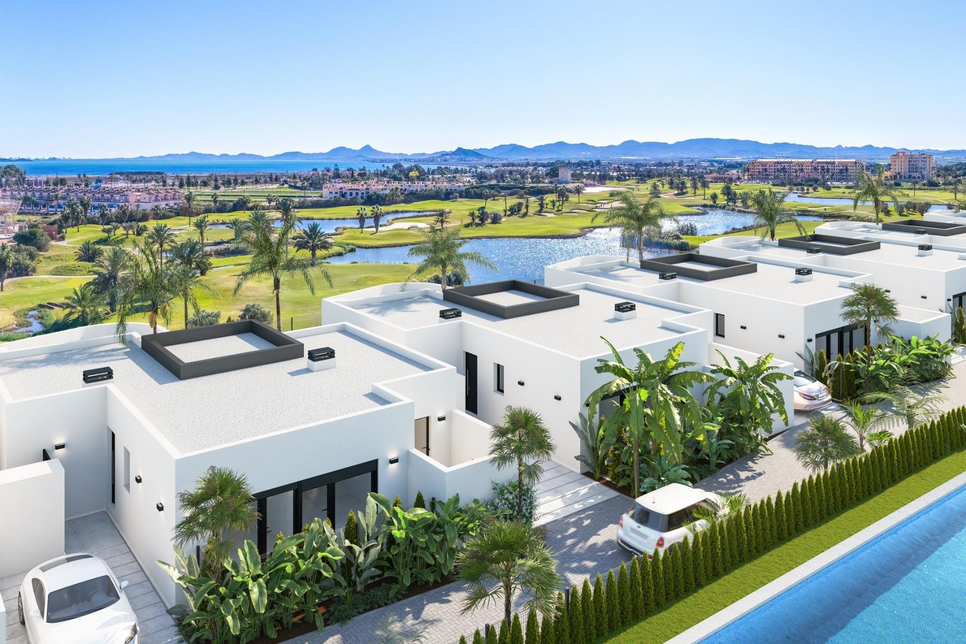 Obra nueva - Villa - Los Alcázares - Serena Golf