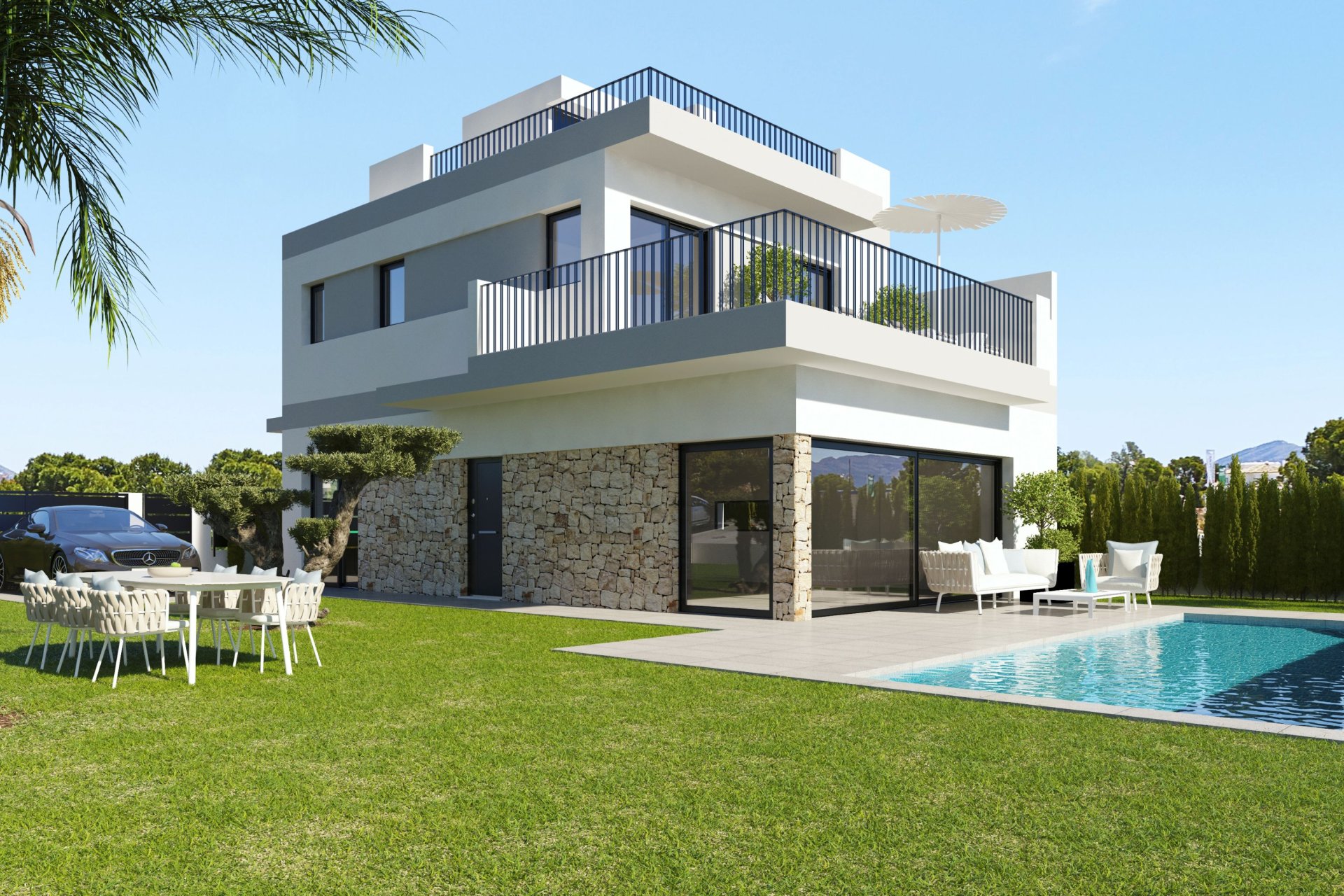 Obra nueva - Villa - Orihuela Costa - San Miguel de Salinas