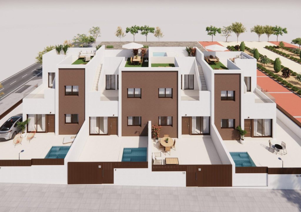 Obra nueva - Villa - Pilar de la Horadada - Barrio los Segundas