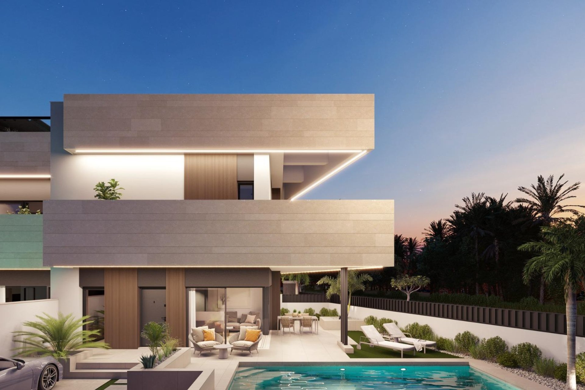 Obra nueva - Villa - Pilar de la Horadada - parques de Andromeda