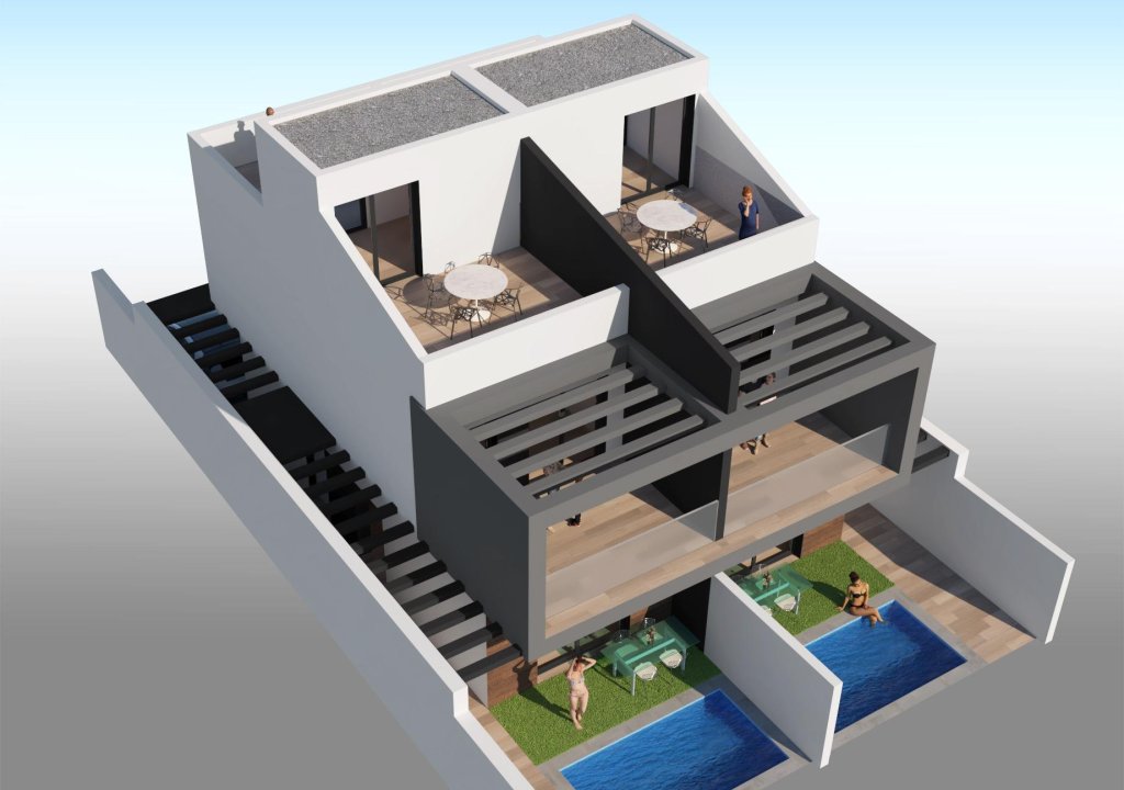 Obra nueva - Villa - San Javier - Santiago de la Ribera