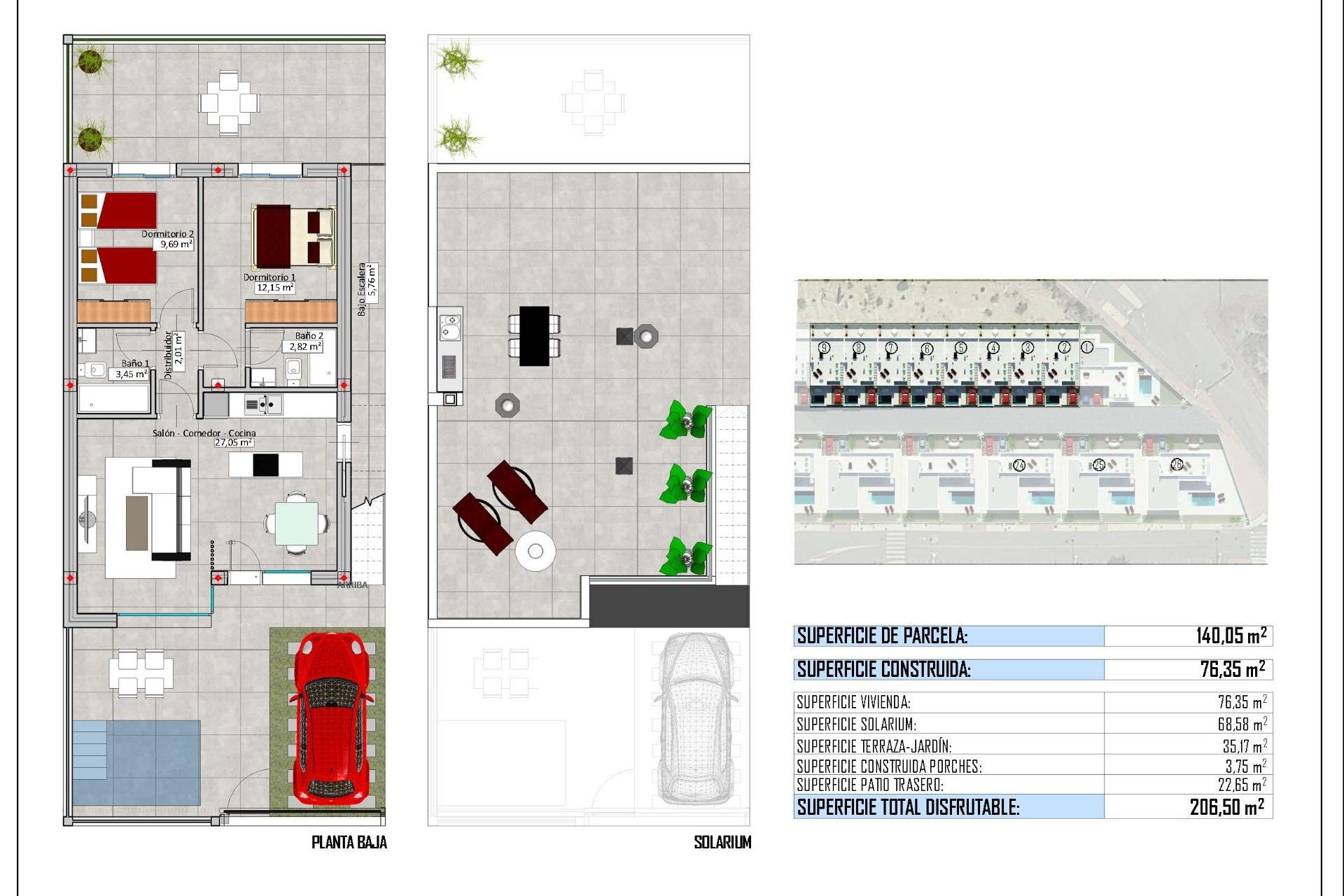 Obra nueva - Villa - San Juan de los Terreros