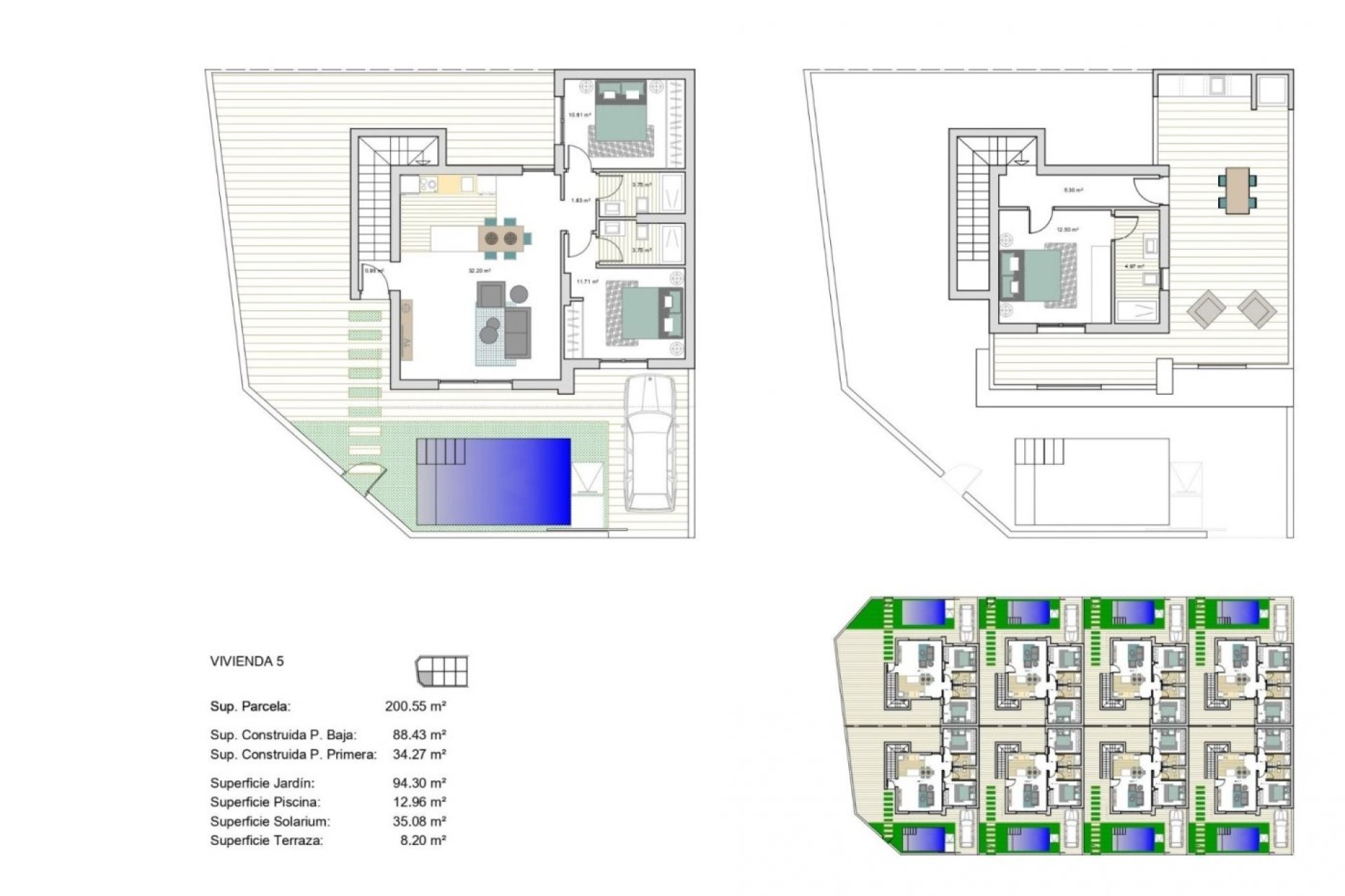 Obra nueva - Villa - Torre Pacheco - Roldán