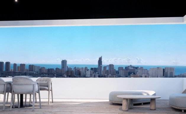 Penthouse - New Build - Benidorm - Balcon de finestrat