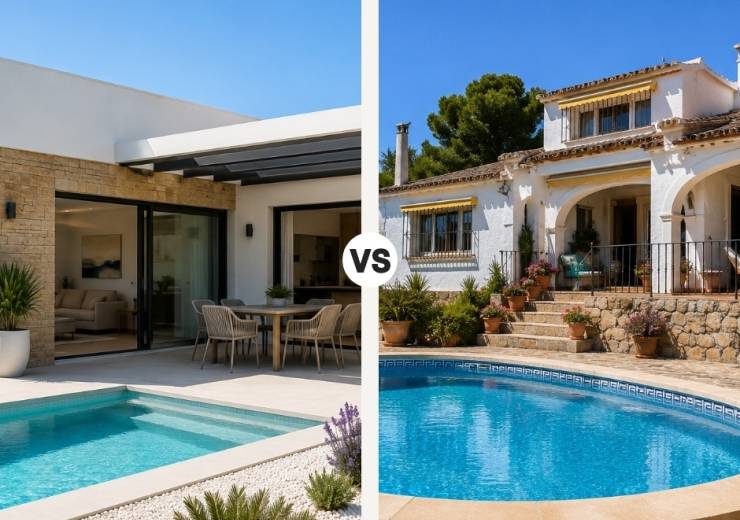 Nieuwbouw of bestaande bouw aan de Costa Blanca: wat is de betere aankoop?