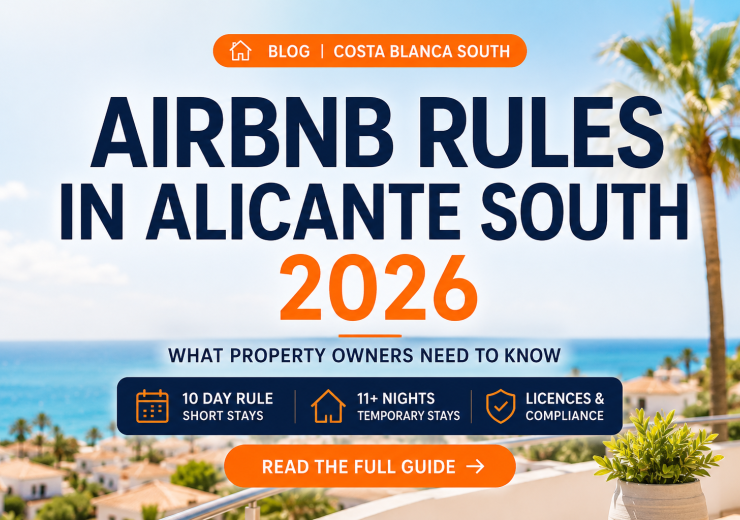Airbnb Rules in Alicante South 2026: What Property Owners Need to Know