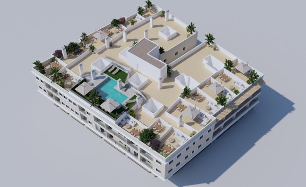 Obra nueva - Penthouse  - Algorfa - Pueblo