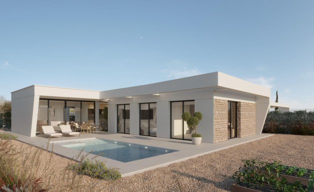 Obra nueva - Villa - Fuente Álamo - Hacienda del Alamo