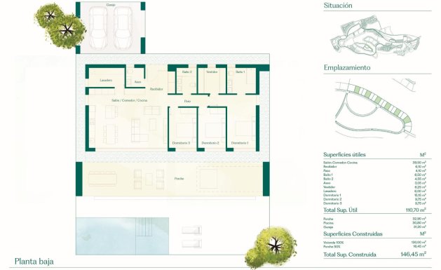 Obra nueva - Villa - Fuente Álamo - Hacienda del Alamo