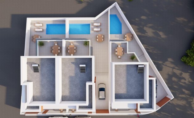 Obra nueva - Villa - Daya Nueva - pueblo