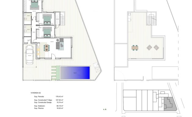 Obra nueva - Villa - Los Alcázares - La Concha