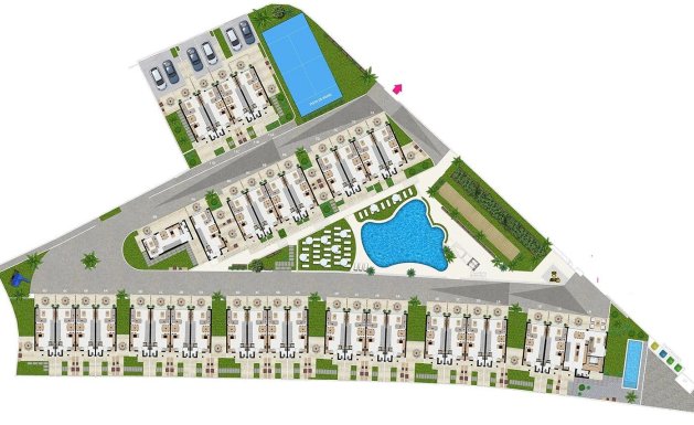 Obra nueva - Town House - El Ràfol D'Almúnia - Urbanizacion La Almunia