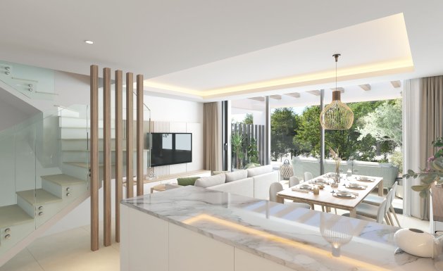 Obra nueva - Terraced - Las Lagunas de Mijas