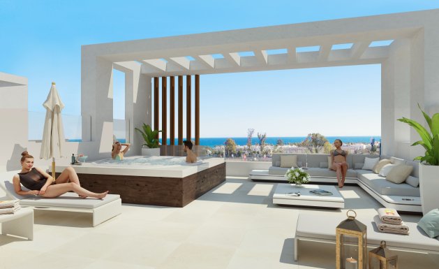 Obra nueva - Terraced - Las Lagunas de Mijas