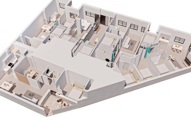Nieuwbouw - Apartment - Pilar de la Horadada - Murcia