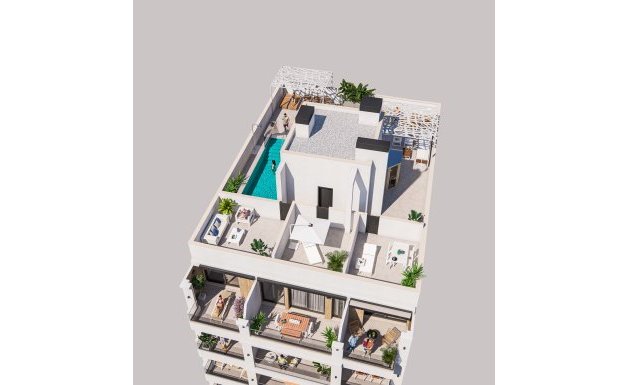 Nieuwbouw - Penthouse  - Torrevieja