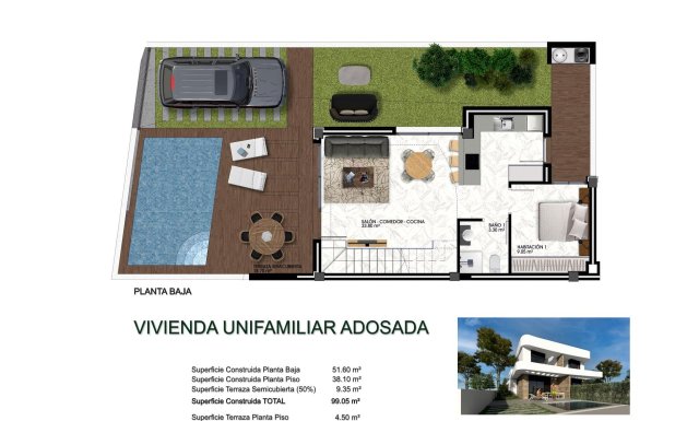 Obra nueva - Villa - Los Montesinos - La herrada