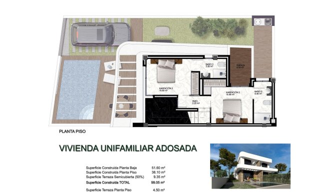 Obra nueva - Villa - Los Montesinos - La herrada