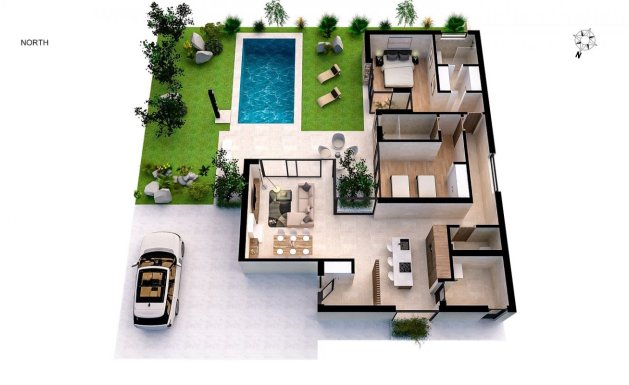 New Build - Villa - BAÑOS Y MENDIGO - Murcia