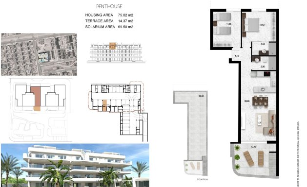 Obra nueva - Penthouse  - Orihuela Costa - Lomas de Cabo Roig