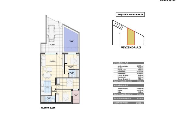 Obra nueva - Chalet - Pilar de la Horadada - pueblo