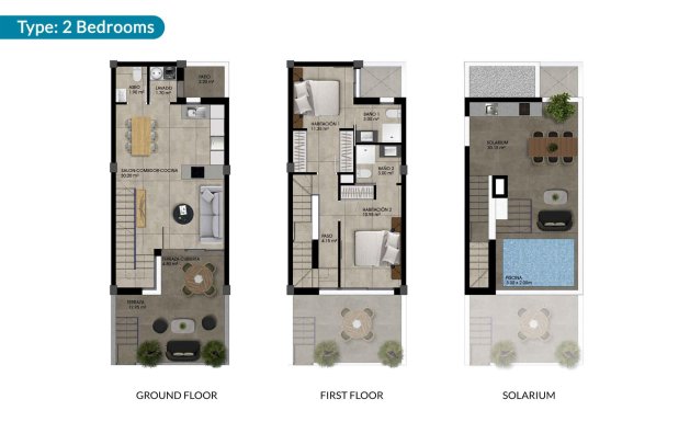 Obra nueva - Town House - Dolores - Sector 2