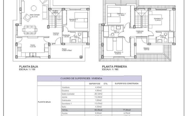 Obra nueva - Villa - Lorca - Purias