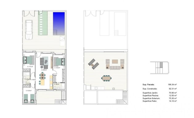 Obra nueva - Town House - San Javier - Parque del doce