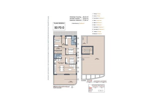 Nieuwbouw - Penthouse Penthouse - Los Alcázares - Serena Golf