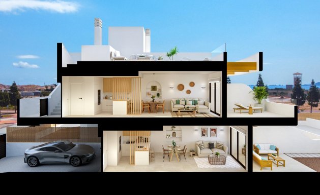 Nieuwbouw - Chalet - Los Alcázares - Serena Golf