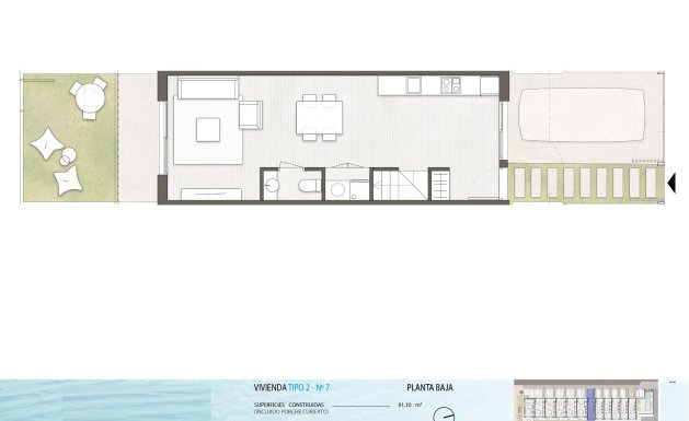 Obra nueva - Town House - Pilar de la Horadada - pueblo