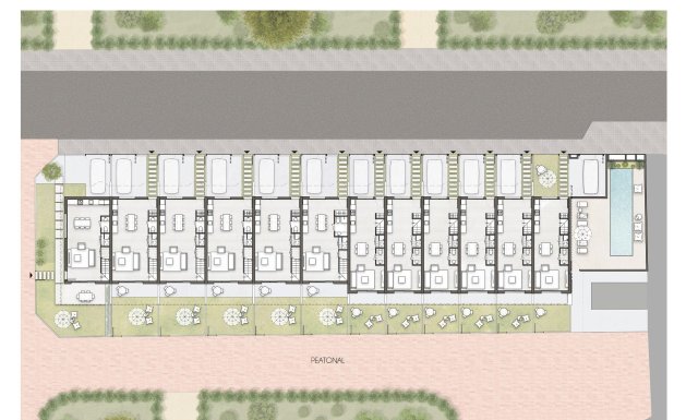 Obra nueva - Town House - Pilar de la Horadada - pueblo
