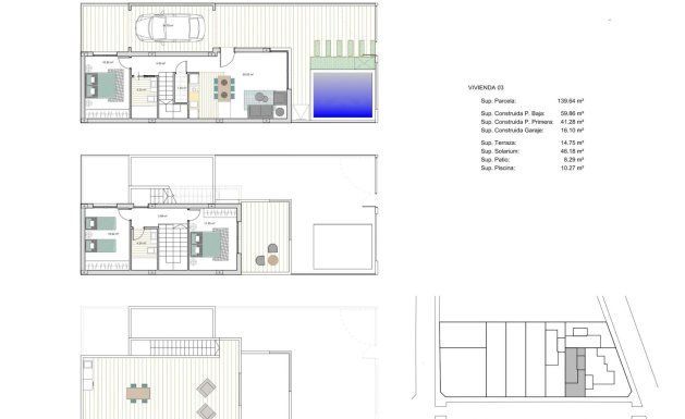 Obra nueva - Villa - Los Alcázares - La Concha