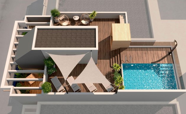 Nieuwbouw - Apartment - Torrevieja - Playa del Acequión