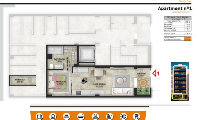 New Build - Apartment - Torrevieja - Playa del Acequión